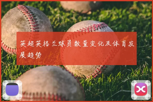 英超英格兰球员数量变化及体育发展趋势