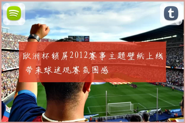 欧洲杯锁屏2012赛事主题壁纸上线 带来球迷观赛氛围感