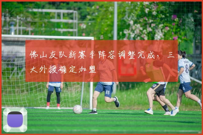 佛山友队新赛季阵容调整完成,三大外援确定加盟